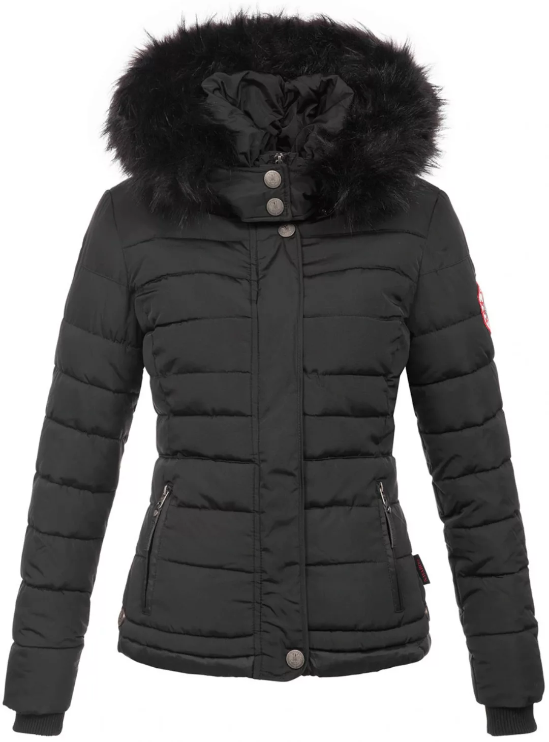 Navahoo Steppjacke "Chloe", hochwertige Winterjacke mit abnehmbarer Kapuze günstig online kaufen