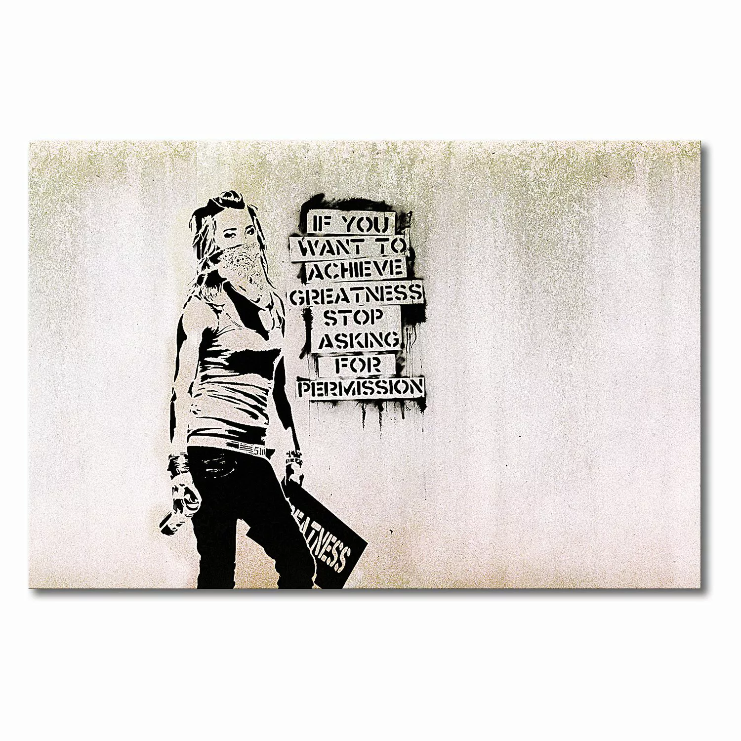home24 Leinwandbild Banksy No.7 günstig online kaufen