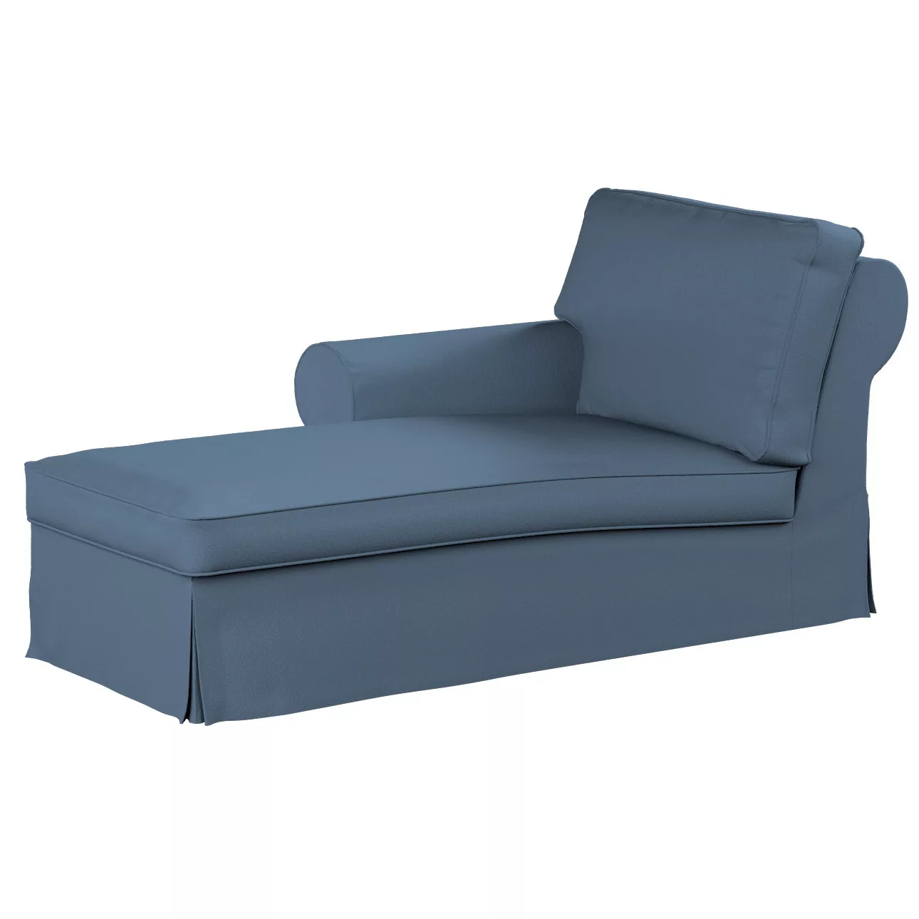 Bezug für Ektorp Récamiere links, blau, Ektorp Bezug für Récamiere links, B günstig online kaufen