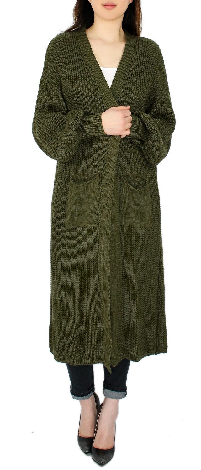 dy_mode Cardigan Langer Grobstrick Cardigan Damen günstig online kaufen