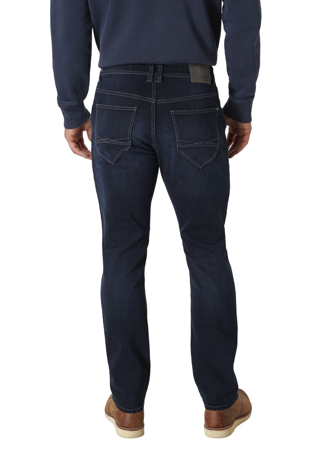 Paddock`s Herren Jeans BEN - Regular Fit Tapered Leg- Blau - Blue Black Use günstig online kaufen