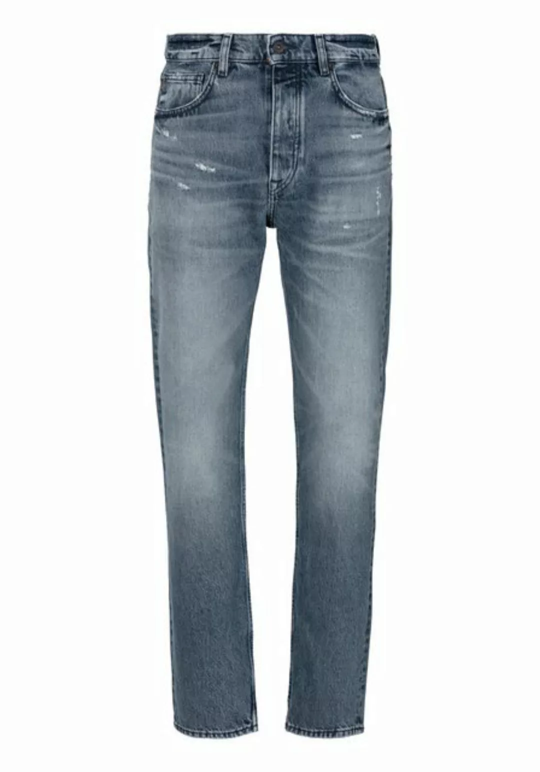 BOSS ORANGE Straight-Jeans TROY BO-BF mit BOSS Leder-Badge günstig online kaufen