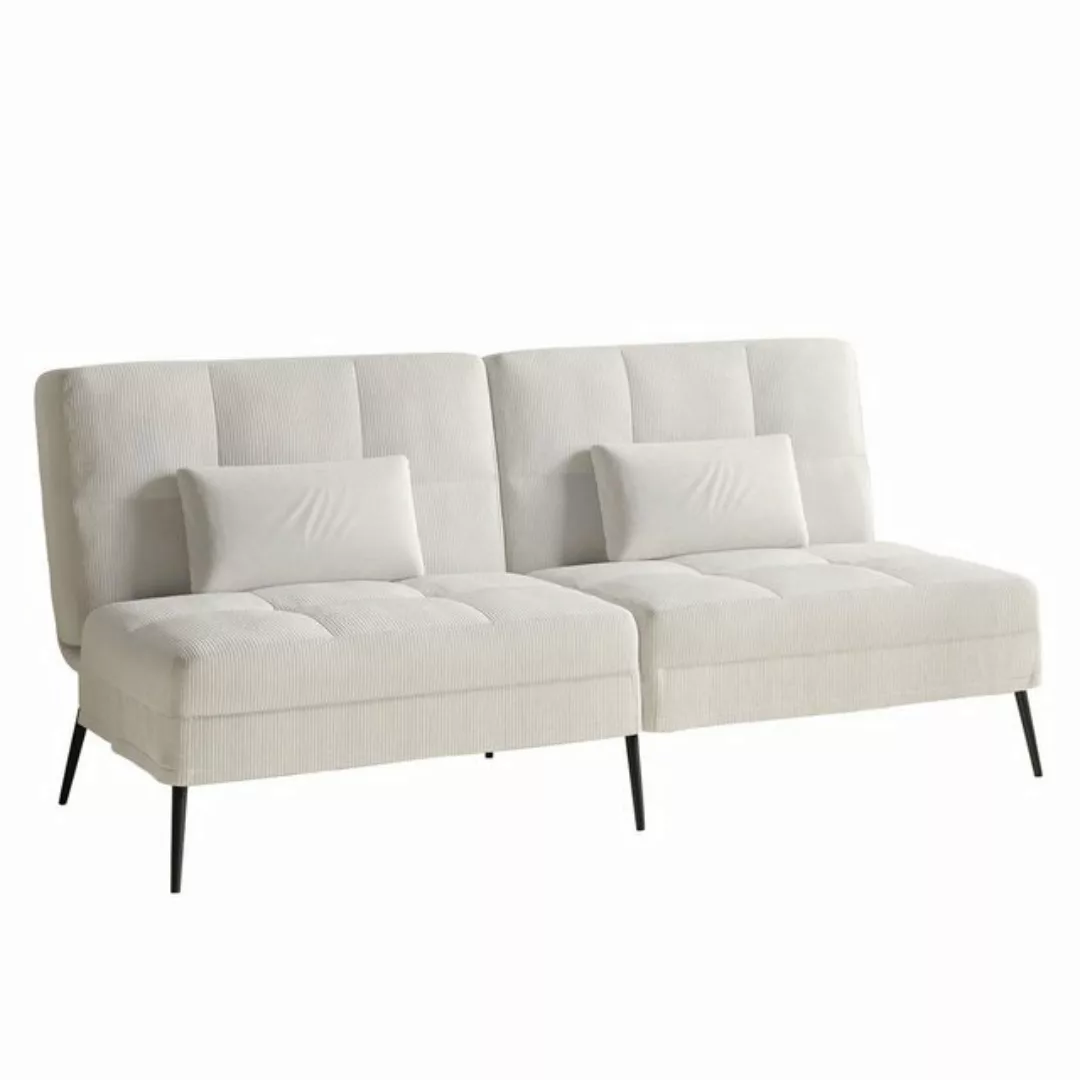 COMHOMA Schlafsofa Bettsofa mit Schlaffunktion, Klappsofa, Couch Gästebett günstig online kaufen