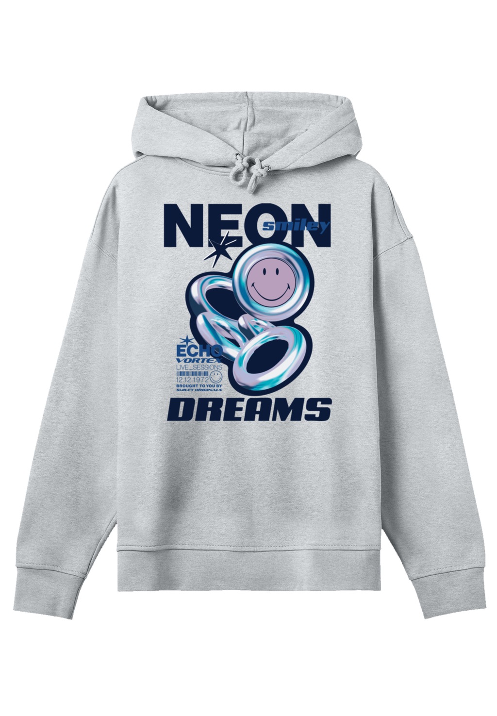F4NT4STIC Kapuzenpullover "Smiley Originals Neon Dreams Rave Wear", Premium günstig online kaufen