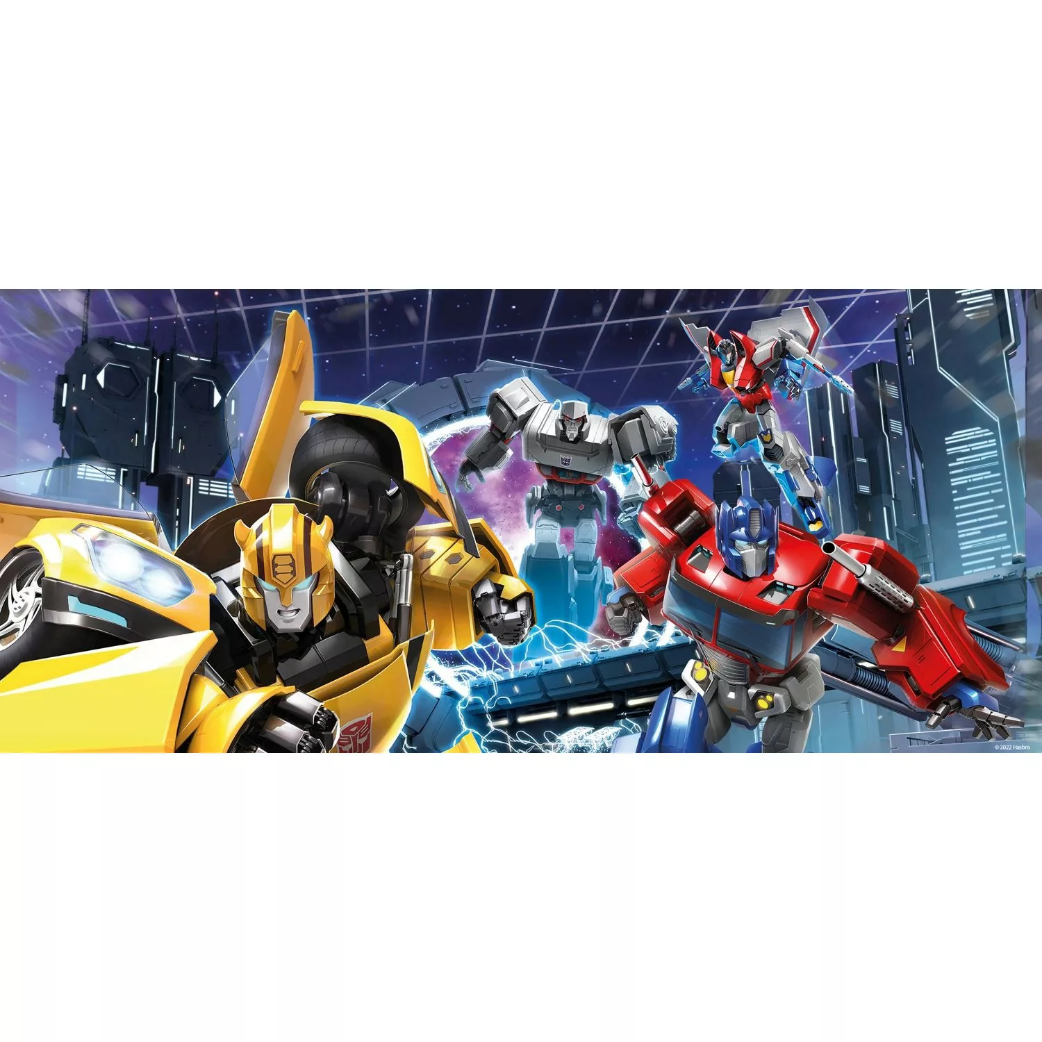 Sanders & Sanders Poster Transformers Gelb Rot und Blau 1.7 x 0.75 m 601271 günstig online kaufen