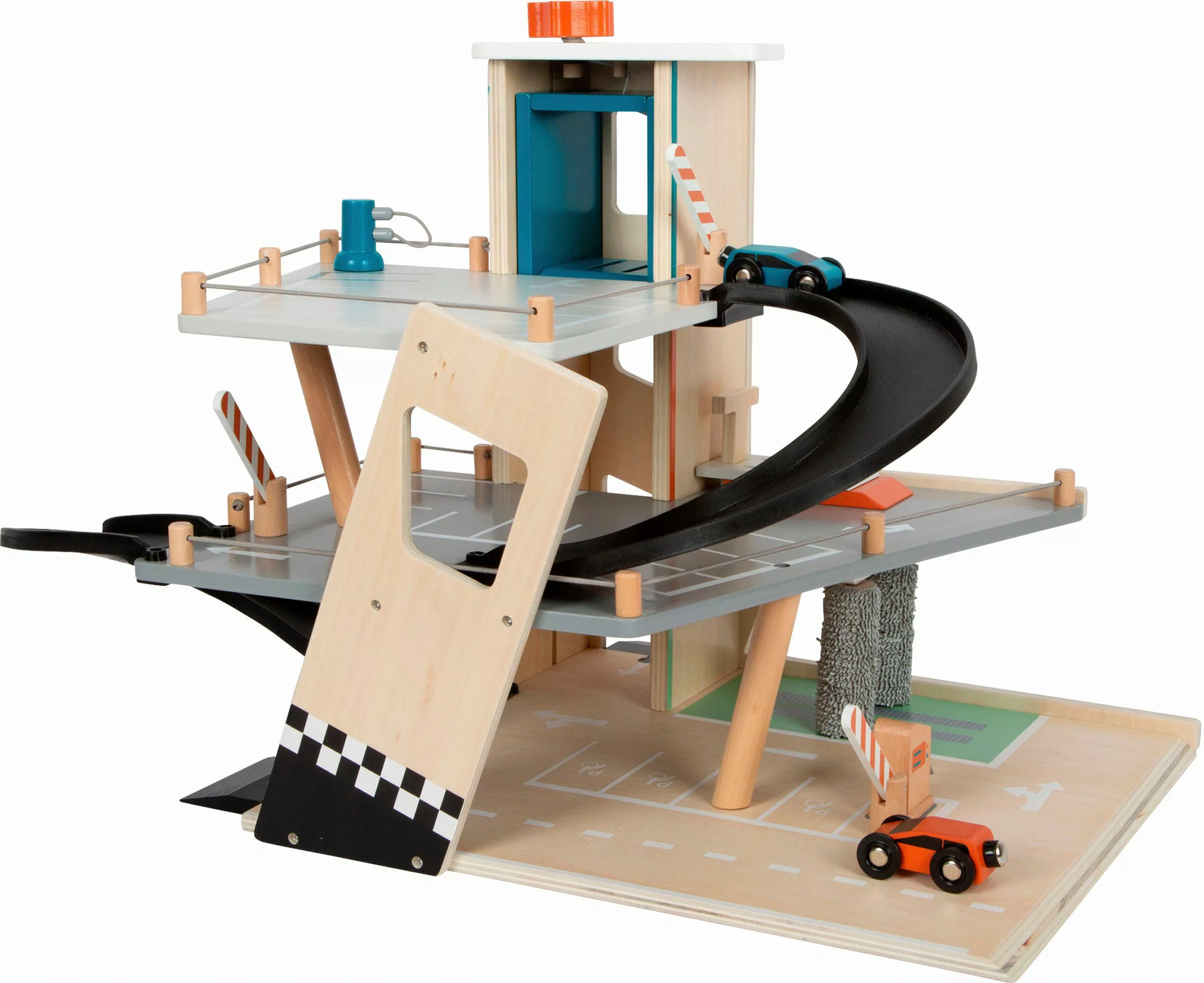 Small Foot Spiel-Parkhaus Parkhaus Rallye günstig online kaufen
