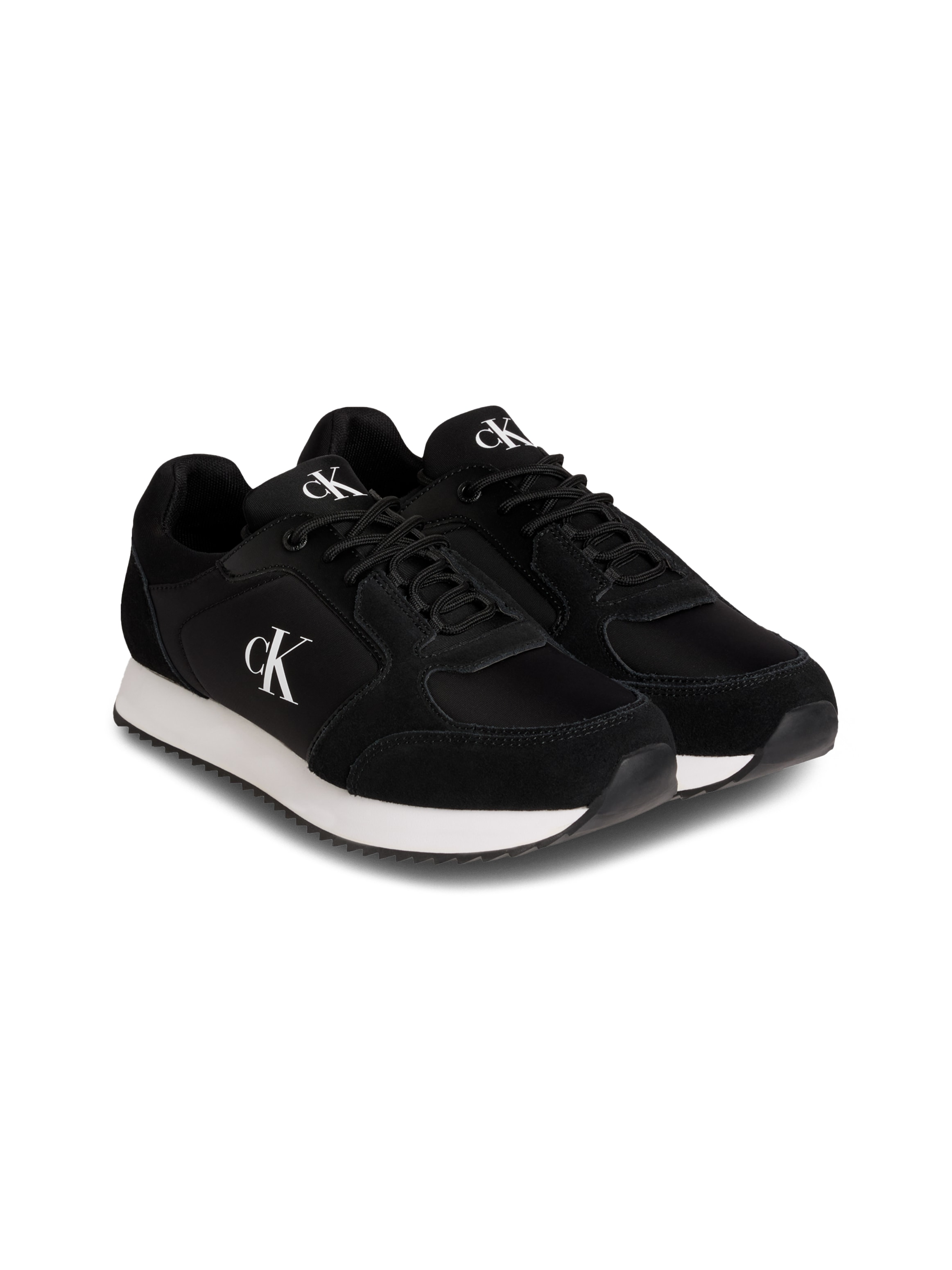 Calvin Klein Jeans Slip-On Sneaker "RETRO RUNNER SOCK LACE UP NY-SU", Halbs günstig online kaufen