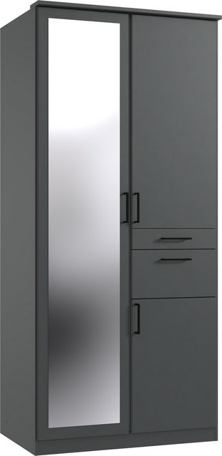 Wimex Drehtürenschrank 90 x 198 x 58 cm (B/H/T) günstig online kaufen