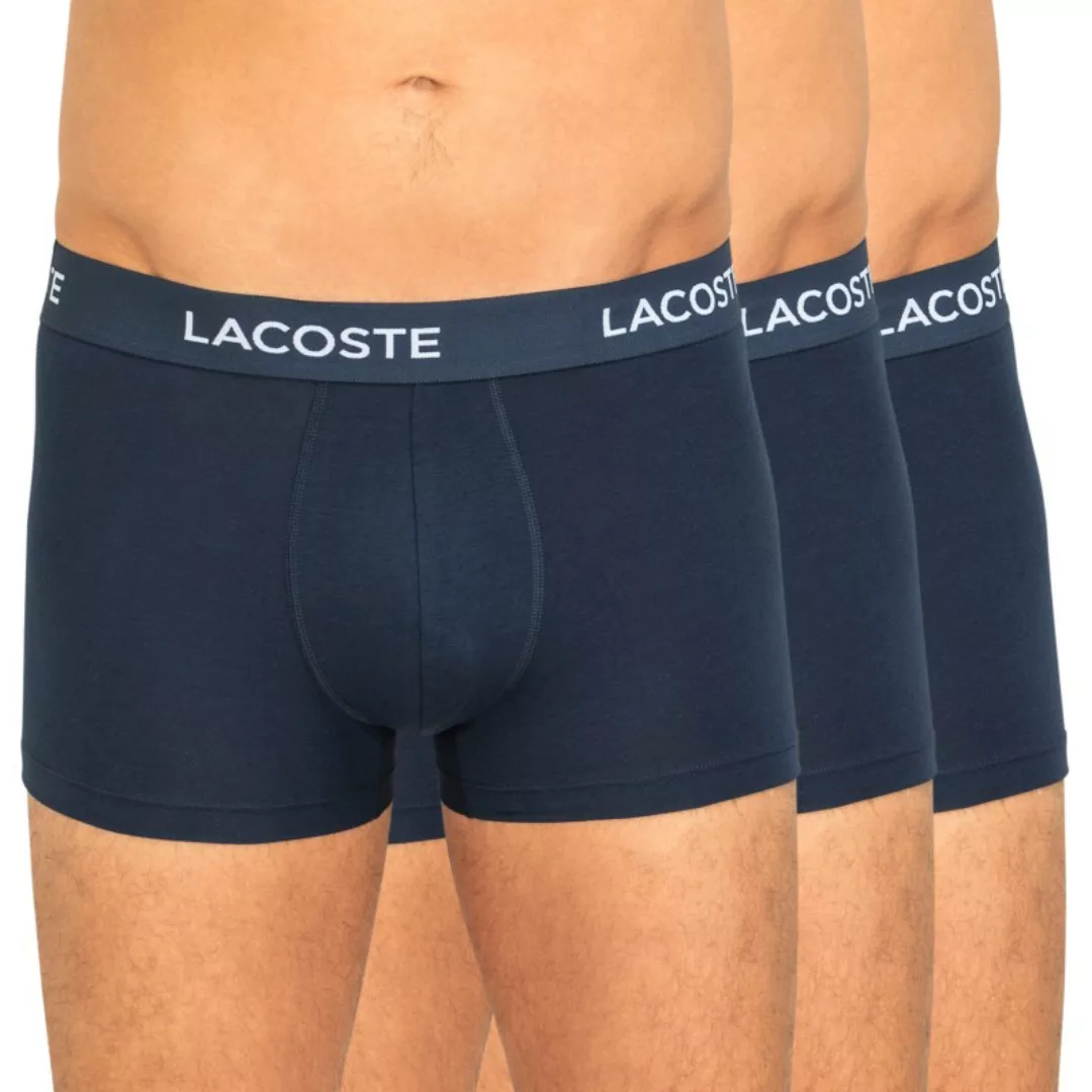 Lacoste 3-er Set Trunks Blau günstig online kaufen
