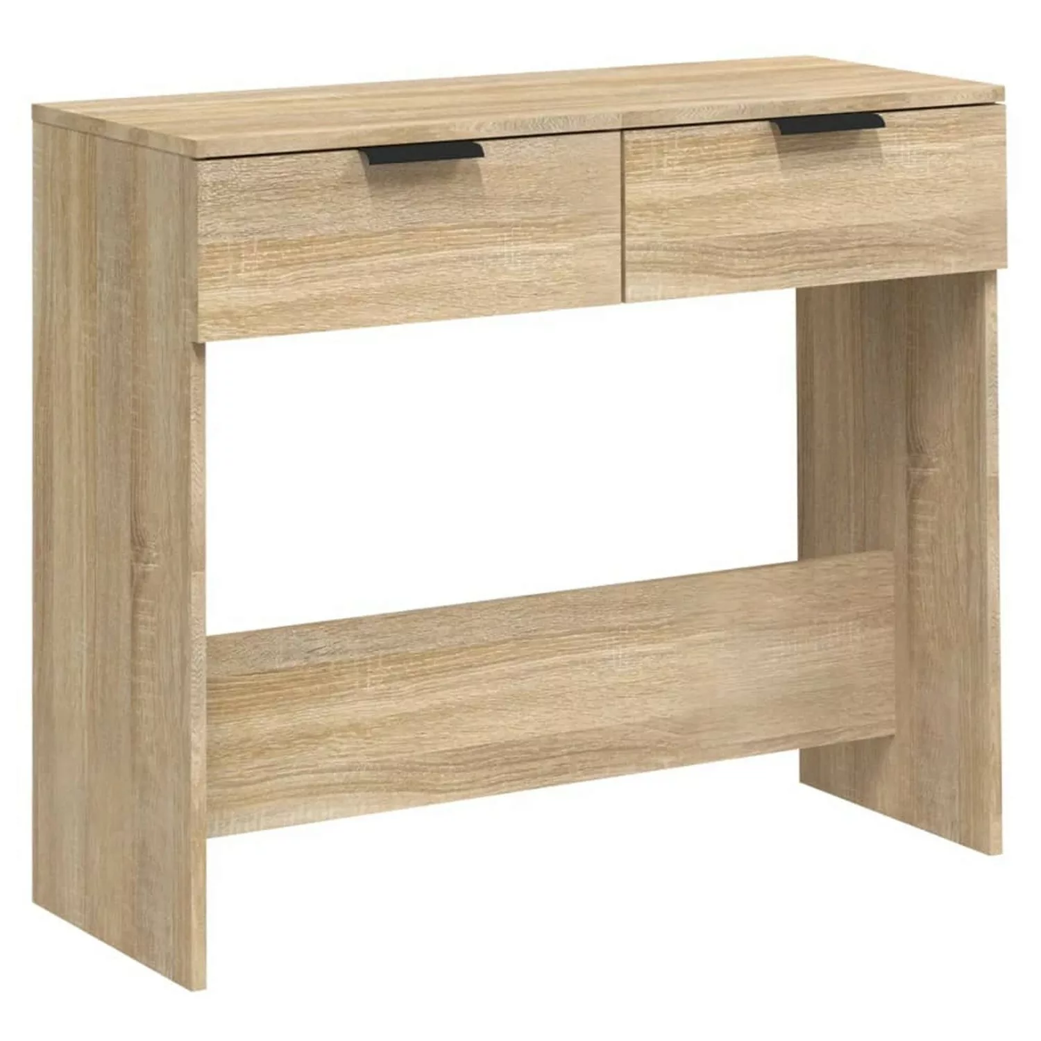 vidaXL Konsolentisch Sonoma-Eiche 90x36x75 cm Holzwerkstoff günstig online kaufen