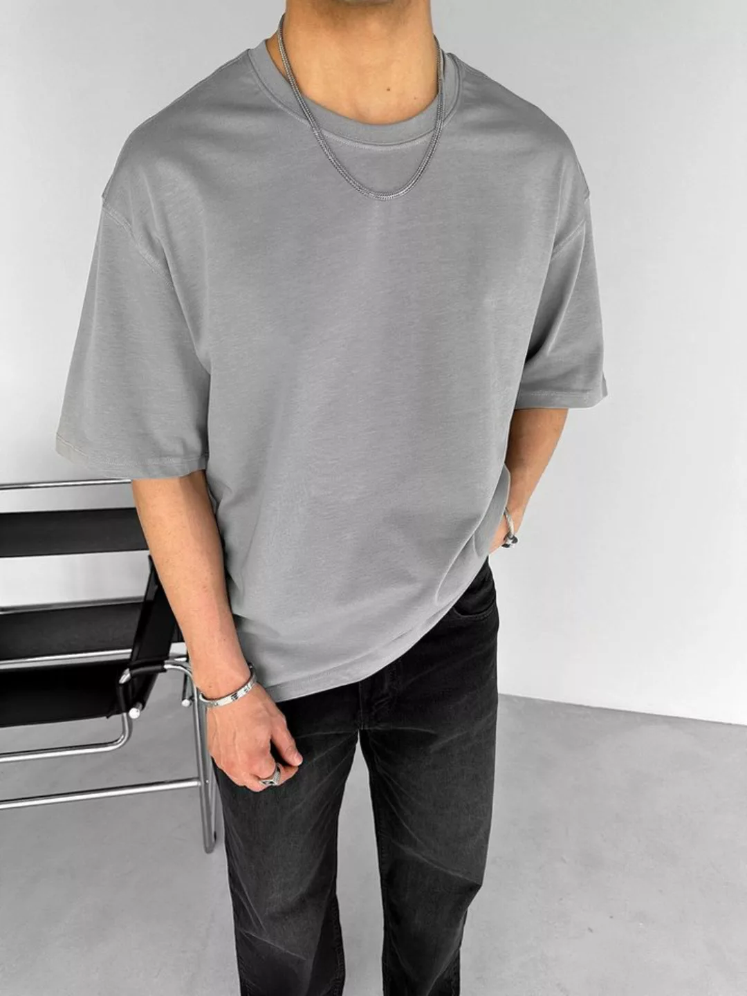 Abluka T-Shirt OVERSIZE BASIC T-SHIRT günstig online kaufen