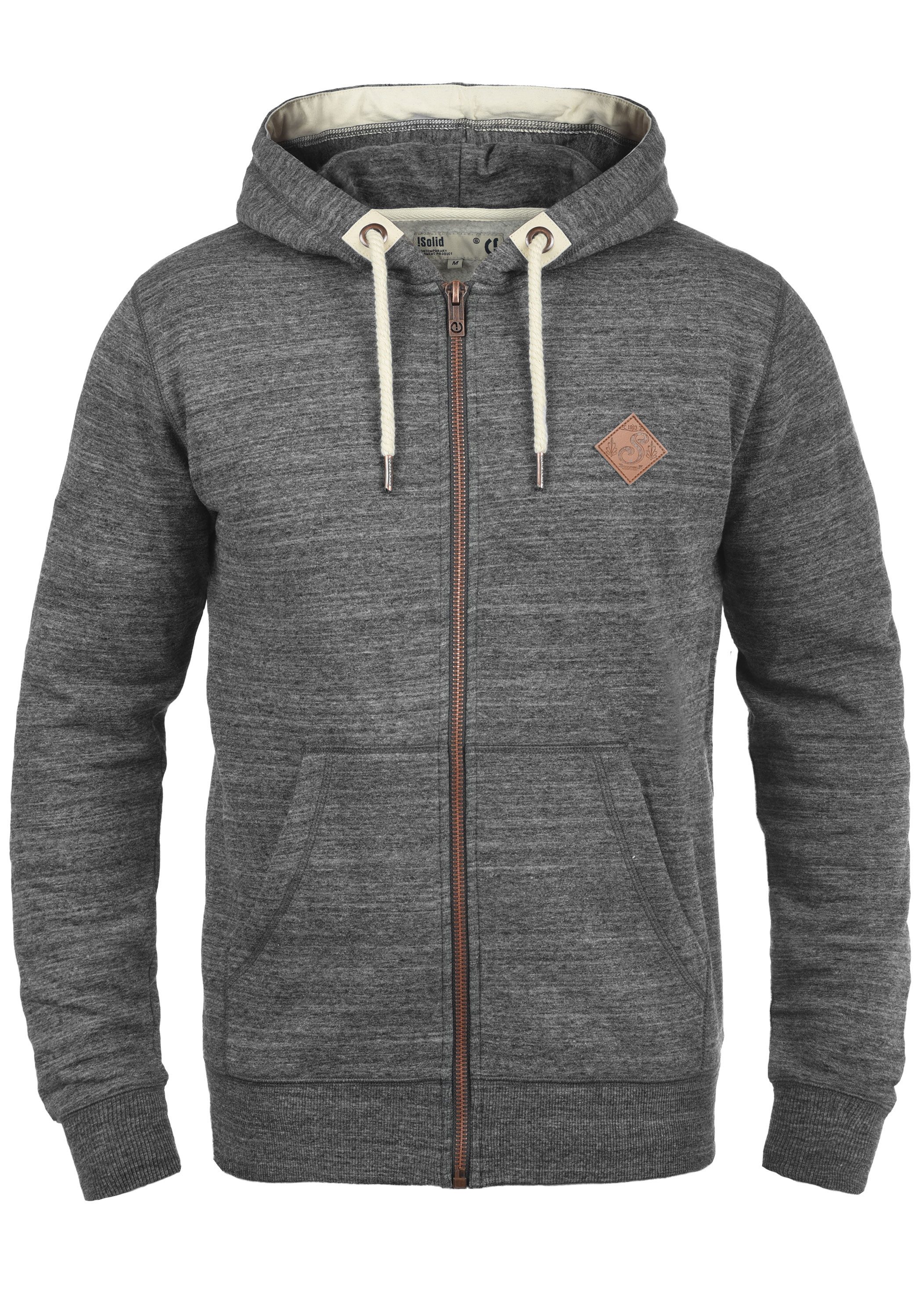 !Solid Kapuzensweatjacke SDCraig Kapuzensweatshirt mit Melange günstig online kaufen