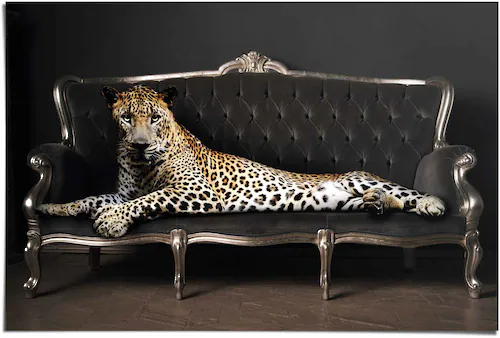 Reinders! Poster »Leopard Chic Panther - Liegend - Luxus - Relax«, (1 St.) günstig online kaufen