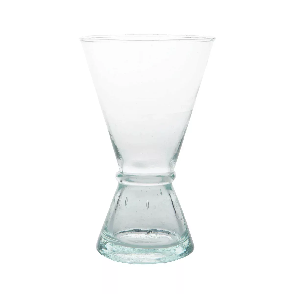 Weinglas aus recyceltem Glas medium Klar-grün günstig online kaufen