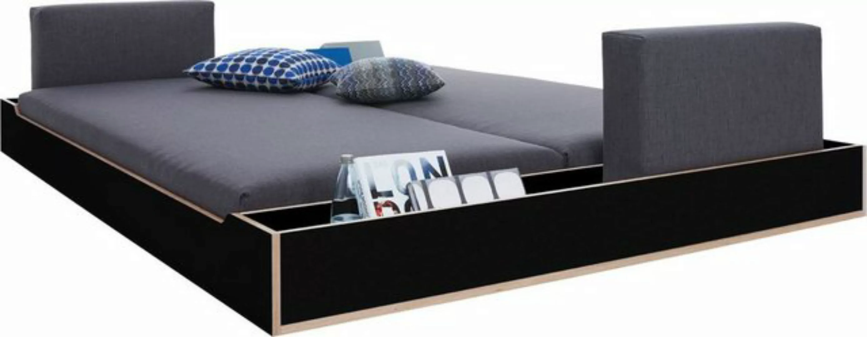 Müller SMALL LIVING Futonbett MAUDE Bett, Überlänge 210 cm günstig online kaufen