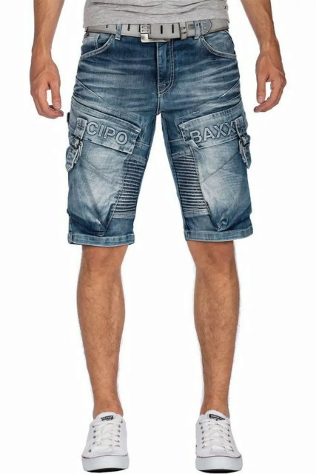 Cipo & Baxx Jeansshorts Kurze Hose BA-CK189 W38 günstig online kaufen