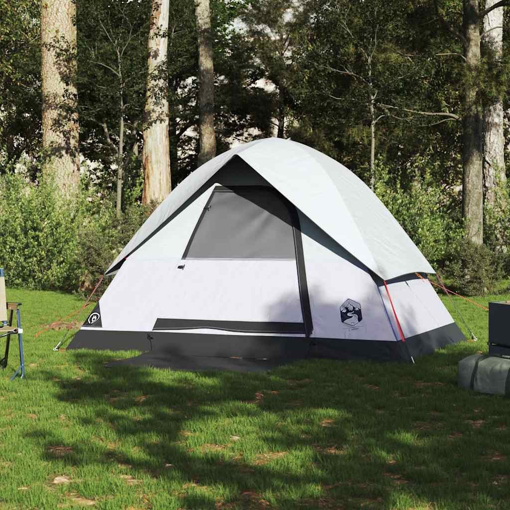 vidaXL Kuppelzelt Kuppel-Campingzelt 2 Personen Weiß günstig online kaufen