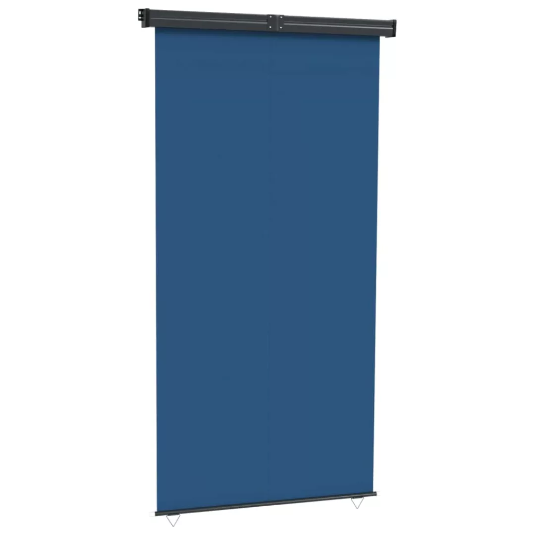Balkon-seitenmarkise 140x250 Cm Blau günstig online kaufen
