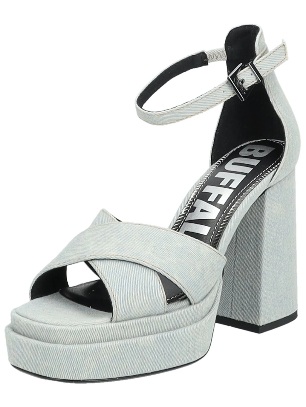 Buffalo High-Heel-Sandalette "Buffalo Sandalen Textil" günstig online kaufen