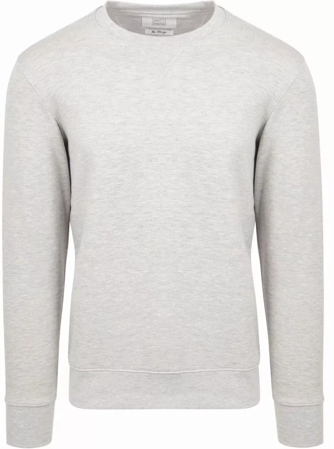 King Essentials The George Sweater Grau - Größe M günstig online kaufen