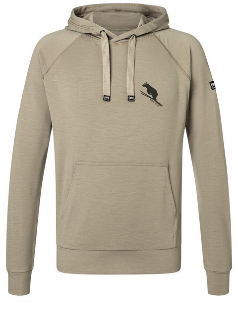 SUPER.NATURAL Sweatshirt für Herren, Merino FAVOURITE FLEAR mit Bär Motiv günstig online kaufen