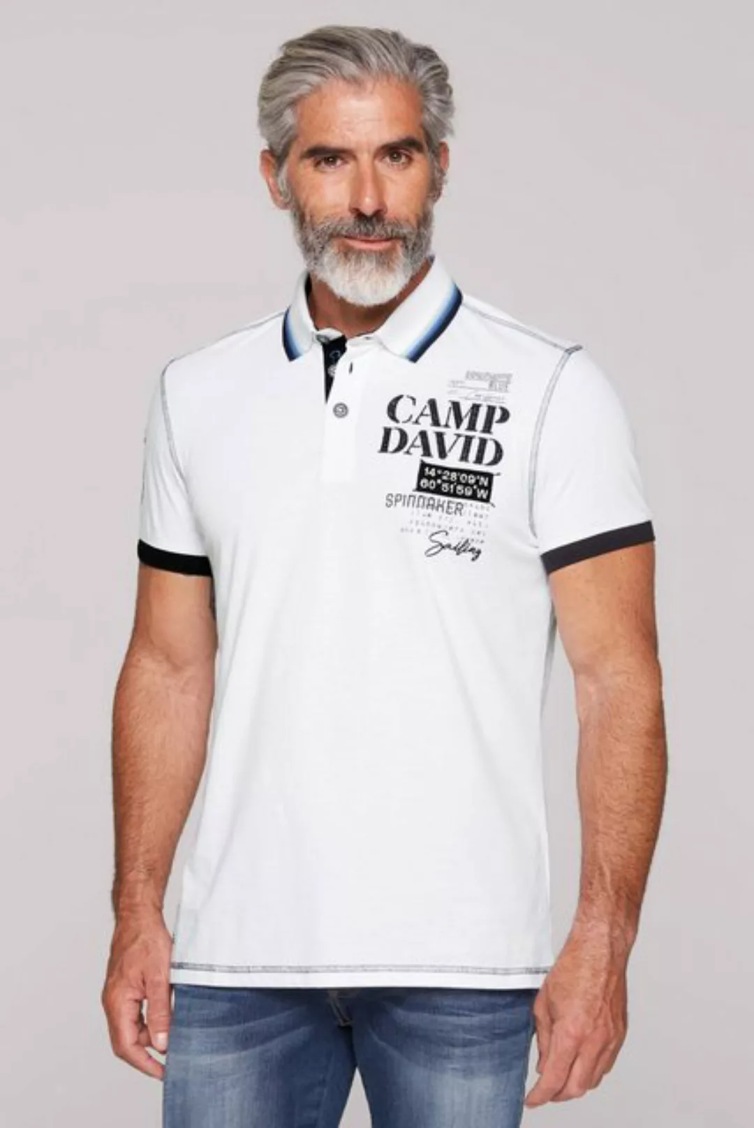 CAMP DAVID Poloshirt, aus Baumwolle günstig online kaufen