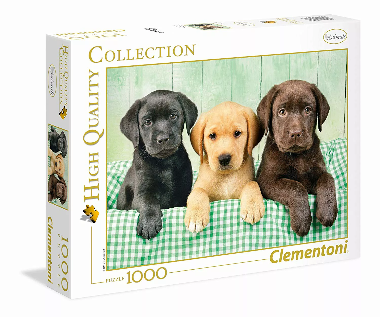 High Quality Collection - 1000 Teile Puzzle - Drei Labradore günstig online kaufen