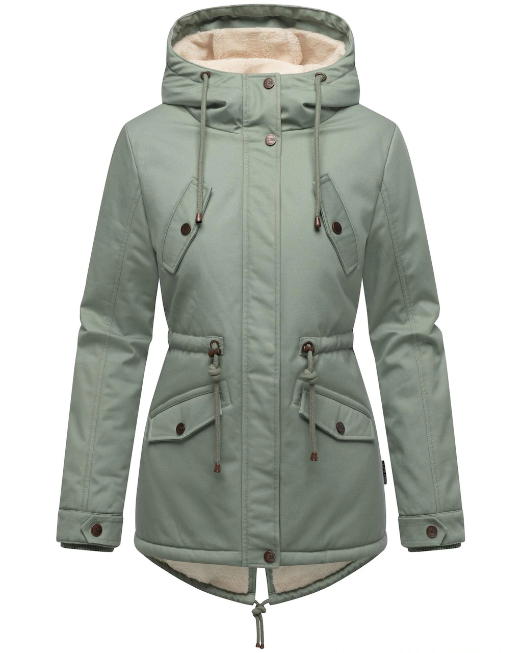 Marikoo Winterjacke "Manolya", mit Kapuze, stylischer Kurzmantel mit weiche günstig online kaufen