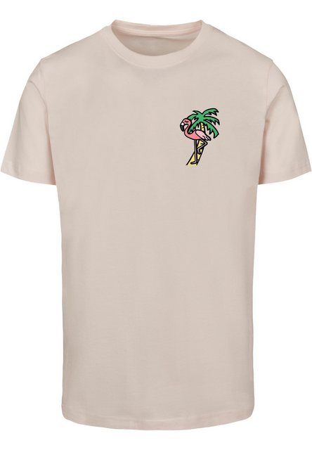 MisterTee T-Shirt MisterTee Herren Flamingo T-Shirt Round Neck (1-tlg) günstig online kaufen