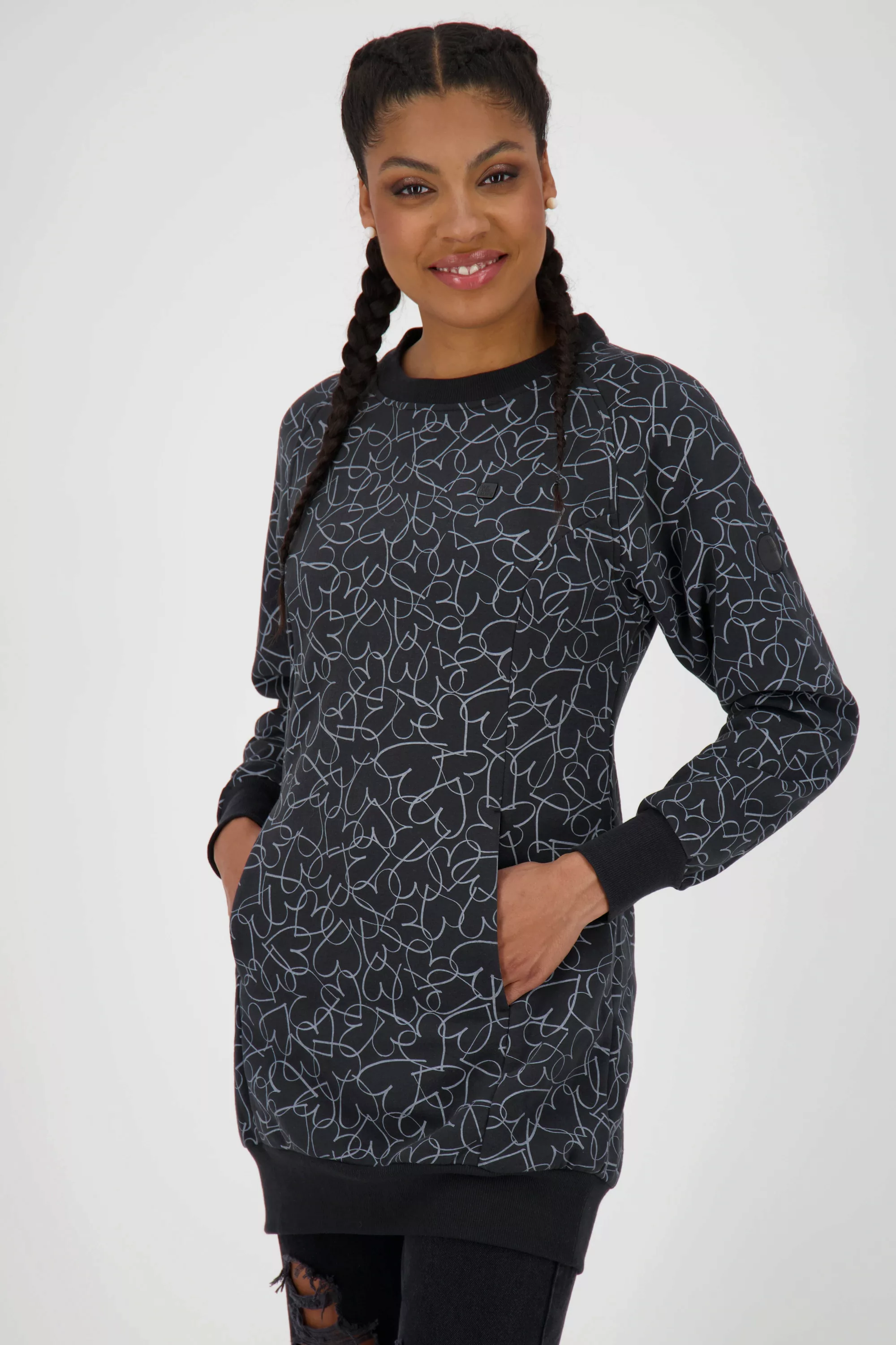 Alife & Kickin Sweatkleid DeliaAK Sweatdress Damen Sweatkleid günstig online kaufen