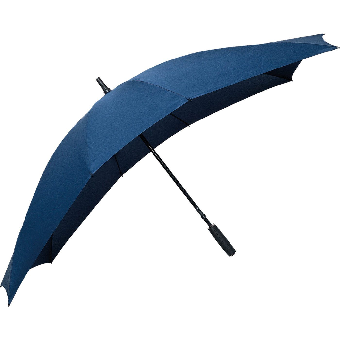 Impliva Langregenschirm Falcone® XXL rechteckiger Regenschirm günstig online kaufen
