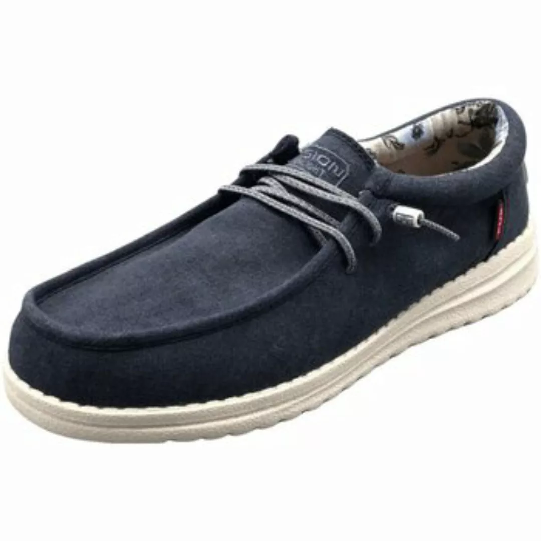 Fusion  Herrenschuhe Schnuerschuhe Washed Canvas 221-0102A-1223 günstig online kaufen