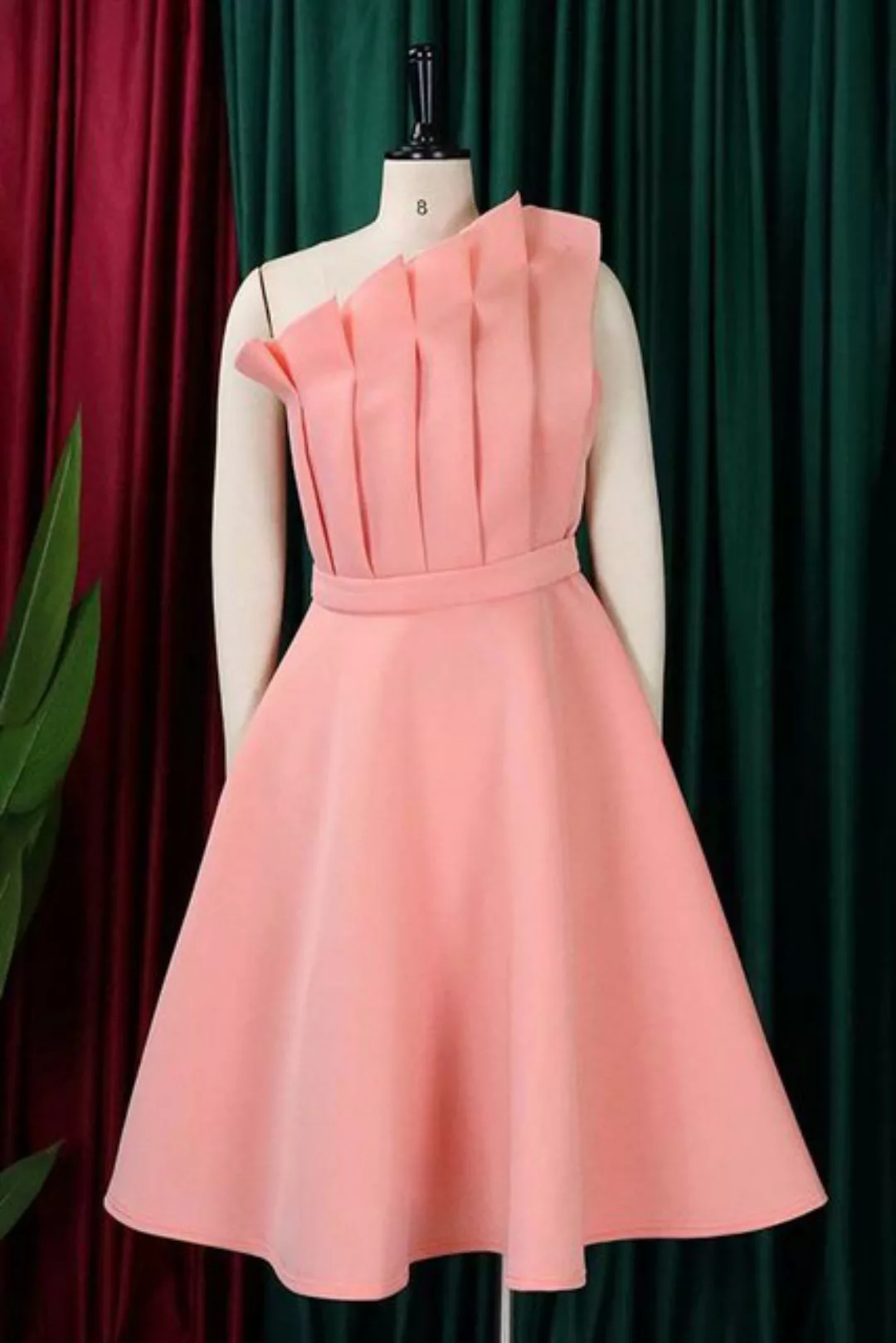 ZWY Dirndl Kleid Partykleid mit schrägem Ausschnitt Feierlich Zart Klassisc günstig online kaufen