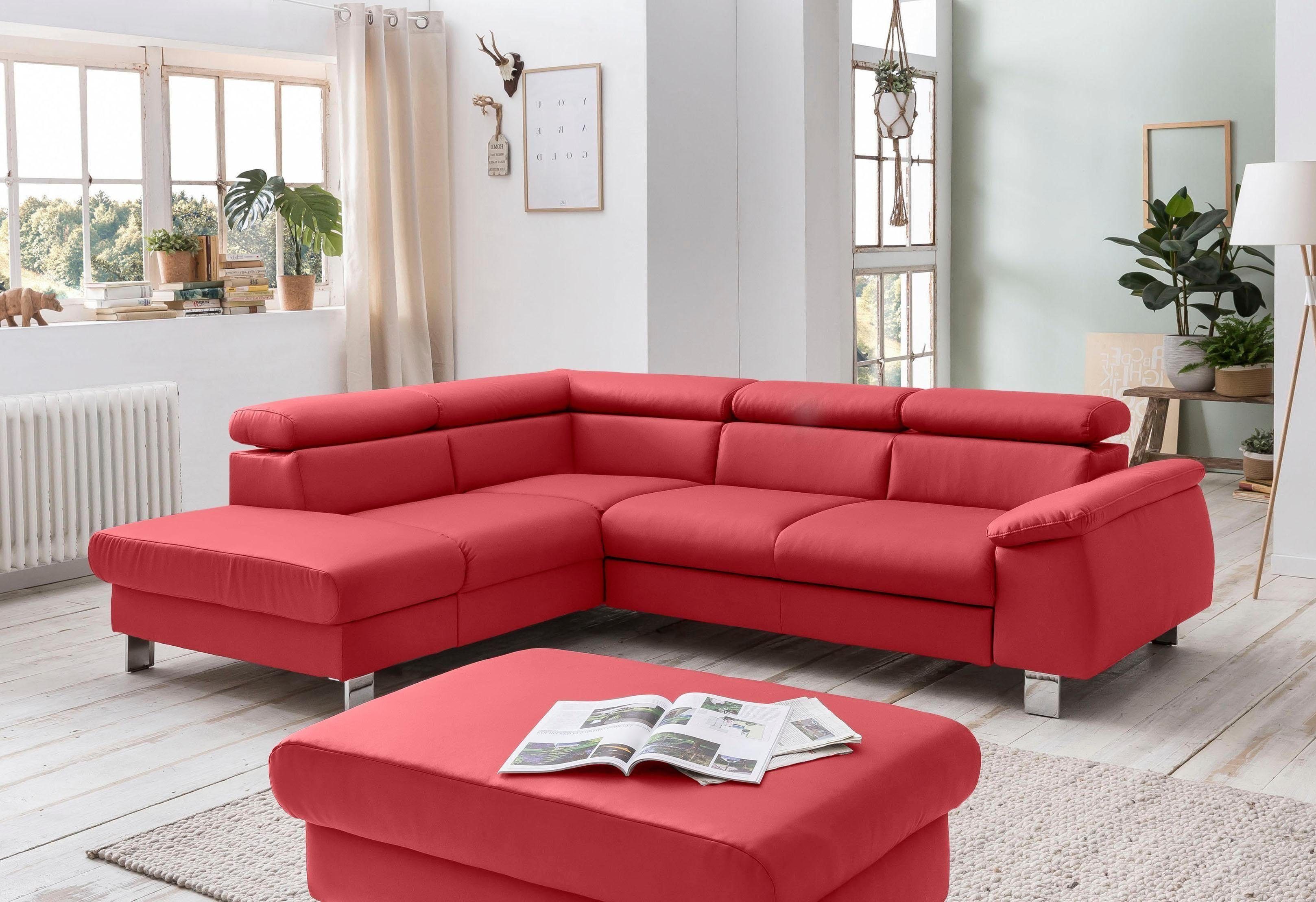 COTTA Polstergarnitur Komaris L-Form, (Set), Set günstig online kaufen