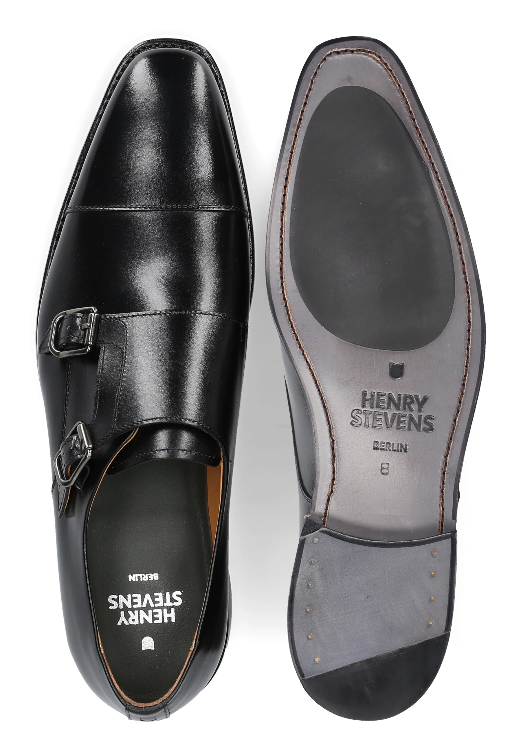 Henry Stevens Slipper "Liam CDM", Herren Halbschuh Leder handgefertigt, Anz günstig online kaufen