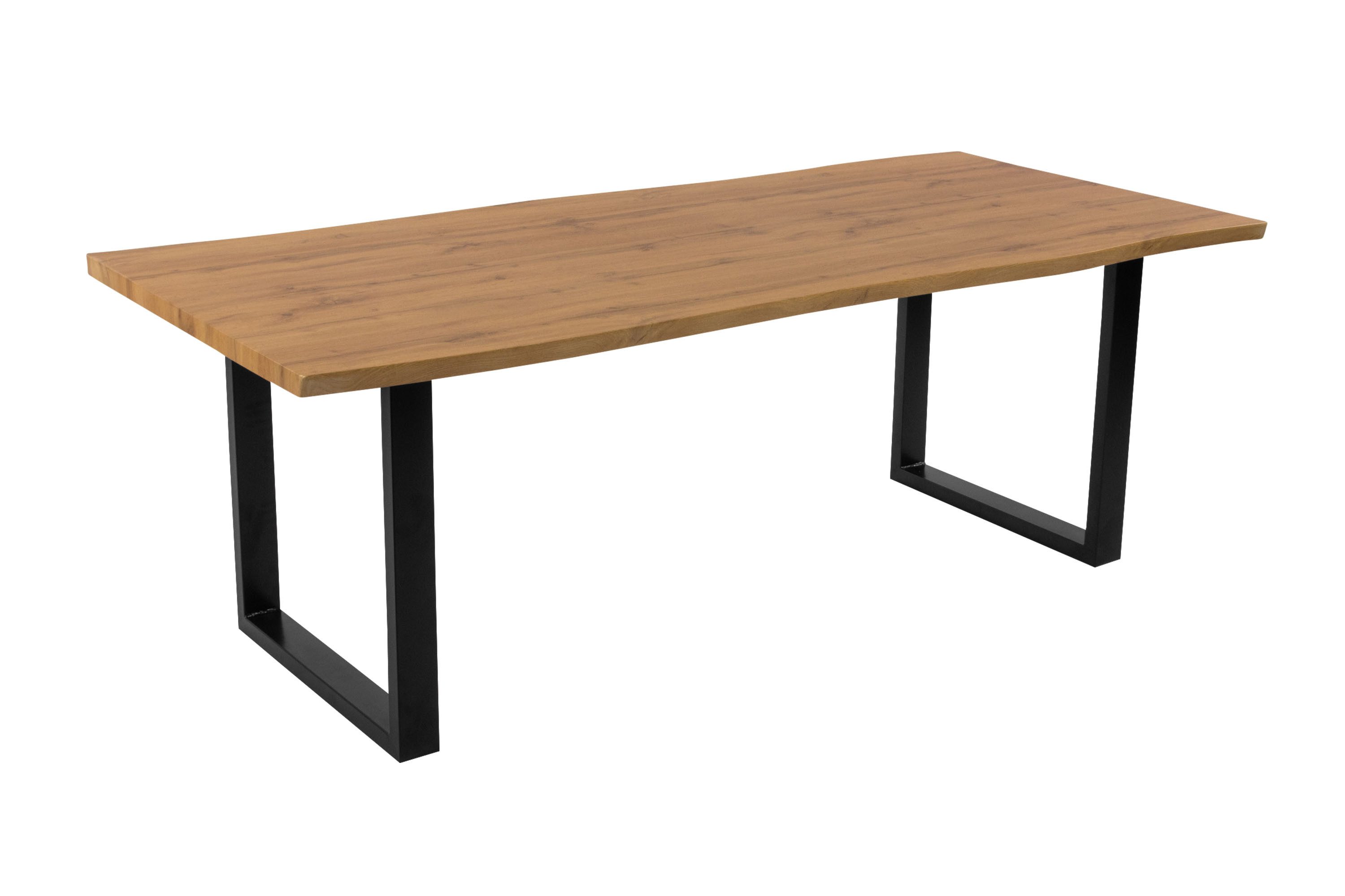 Loreno® Esstisch Josy, Holz Wildeiche-Optik, Baumkante, günstig online kaufen