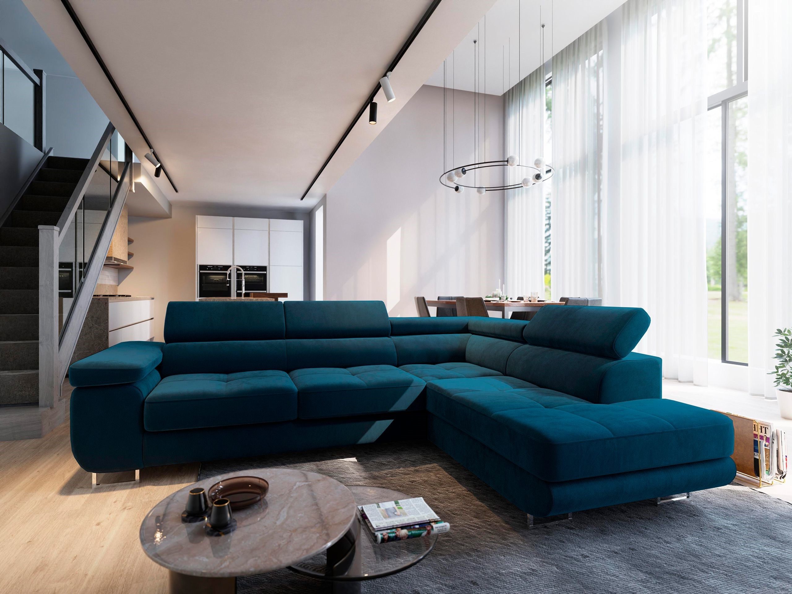 Masseno Ecksofa SELVA mit Schlaffunktion L-Form, günstig online kaufen