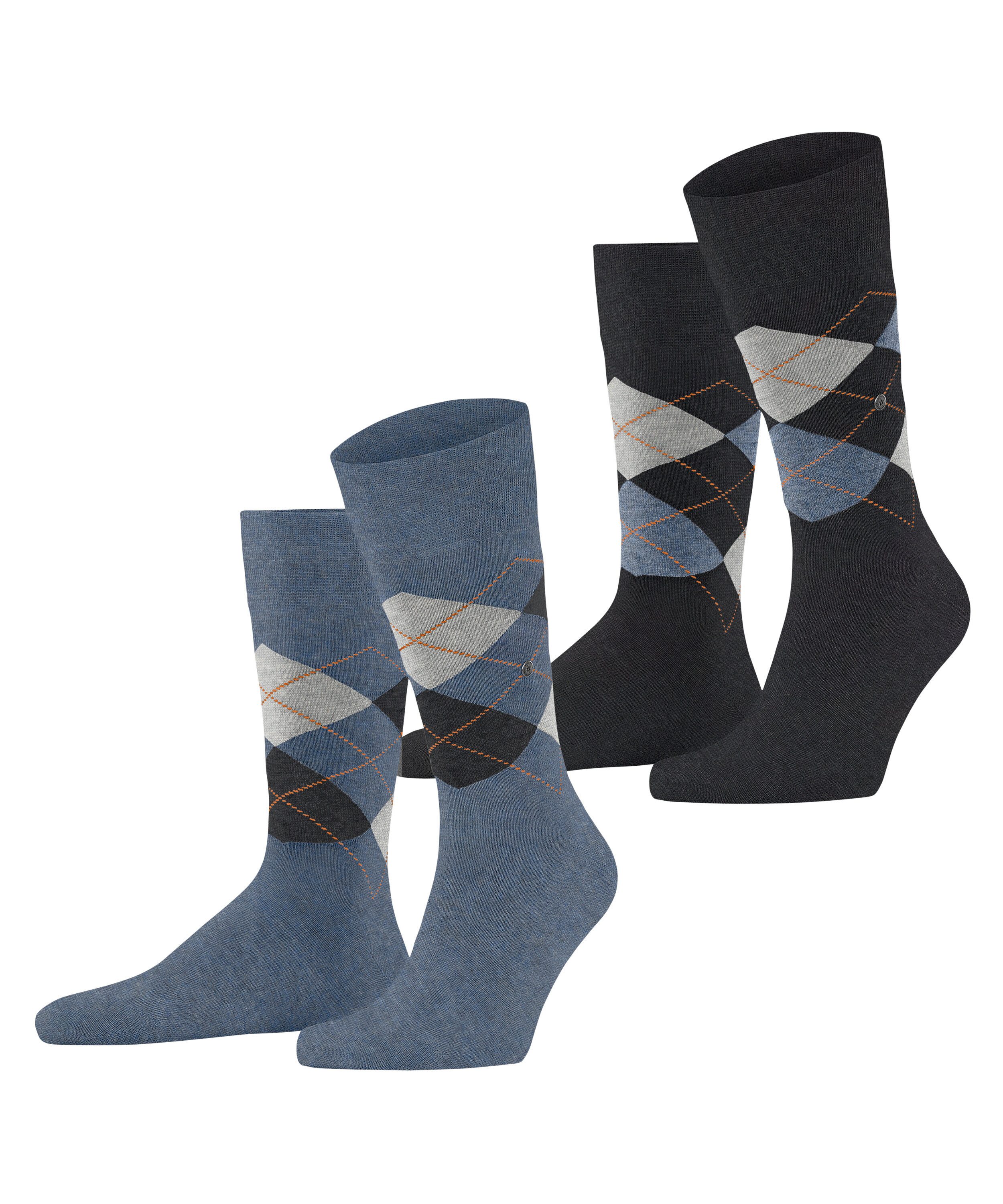 Burlington Socken Everyday Argyle (2-Paar) günstig online kaufen