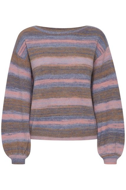 Pulz Jeans Rundhalspullover PZIRIS Multicolor Pullover 50206781 günstig online kaufen