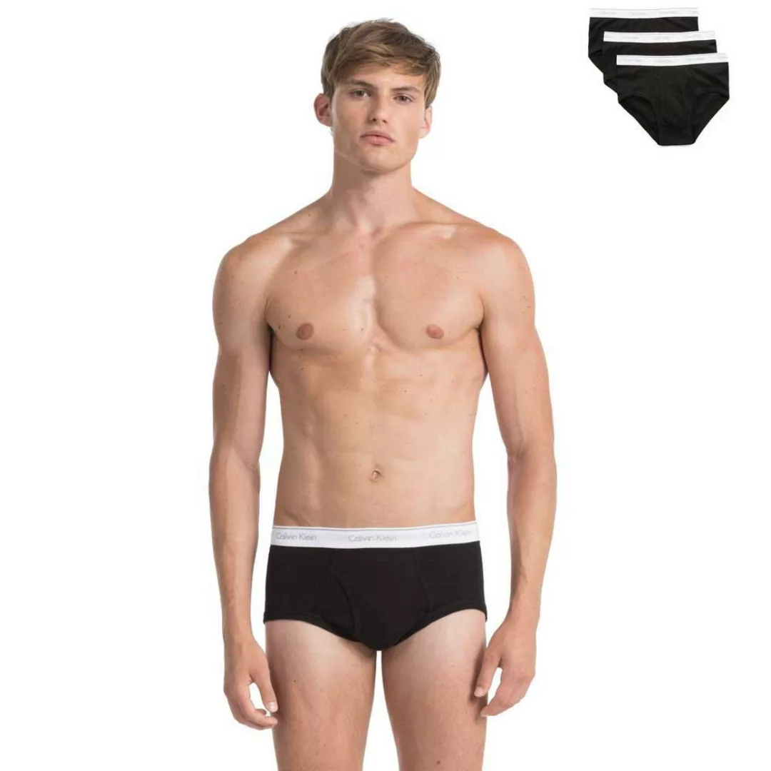 Calvin Klein Underwear Baumwolle Classics Unterhose 3 Einheiten XL Black günstig online kaufen