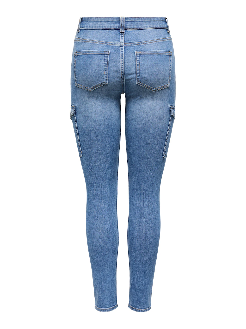 ONLY Skinny-fit-Jeans "ONLRUSH MID WAIST SK CARGO DNM" günstig online kaufen