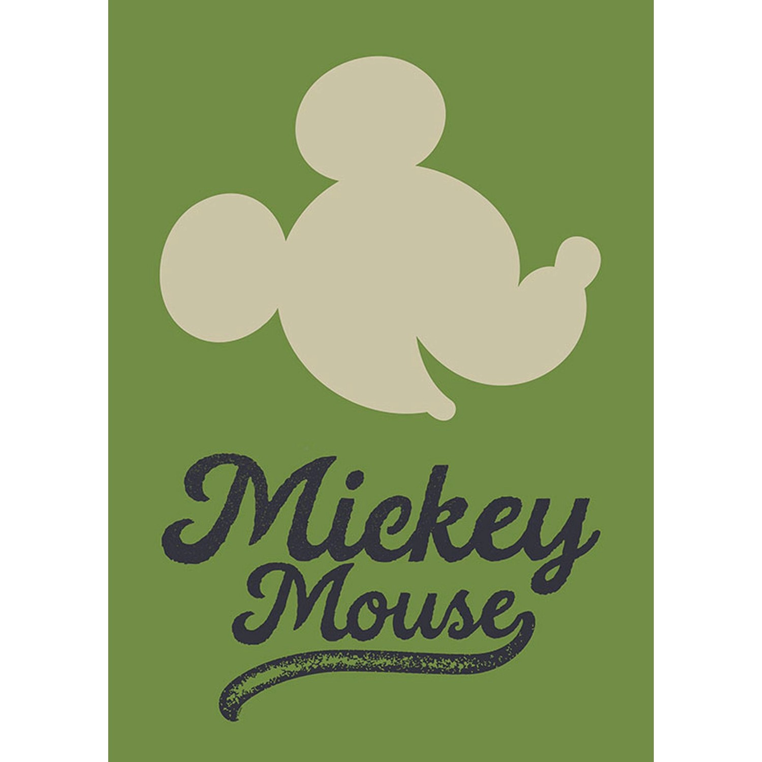 Disney Poster Micky Maus Grün 50 x 70 cm 610118 günstig online kaufen