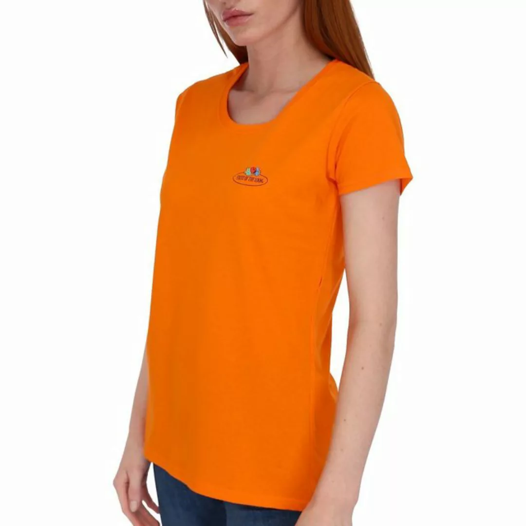 Fruit of the Loom Rundhalsshirt Damen T-Shirt mit Vintage-Logo günstig online kaufen