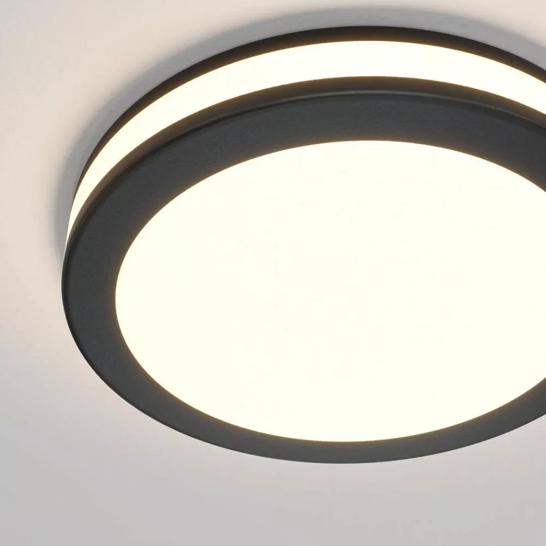 LED Einbauleuchte Phanton in Schwarz 12W 750lm rund günstig online kaufen