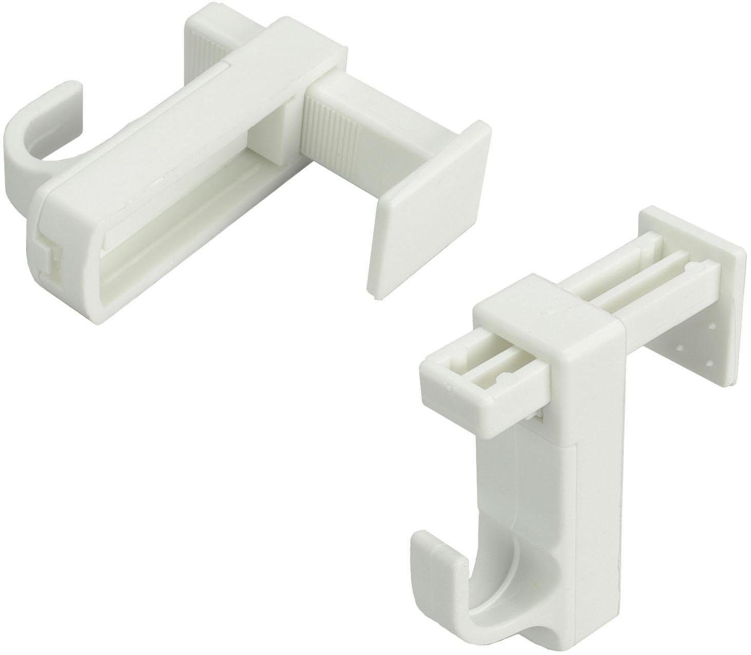 Liedeco Klemmträger, Cafehausstangen, Scheibenstangen, (Set, 2-tlg), günstig online kaufen