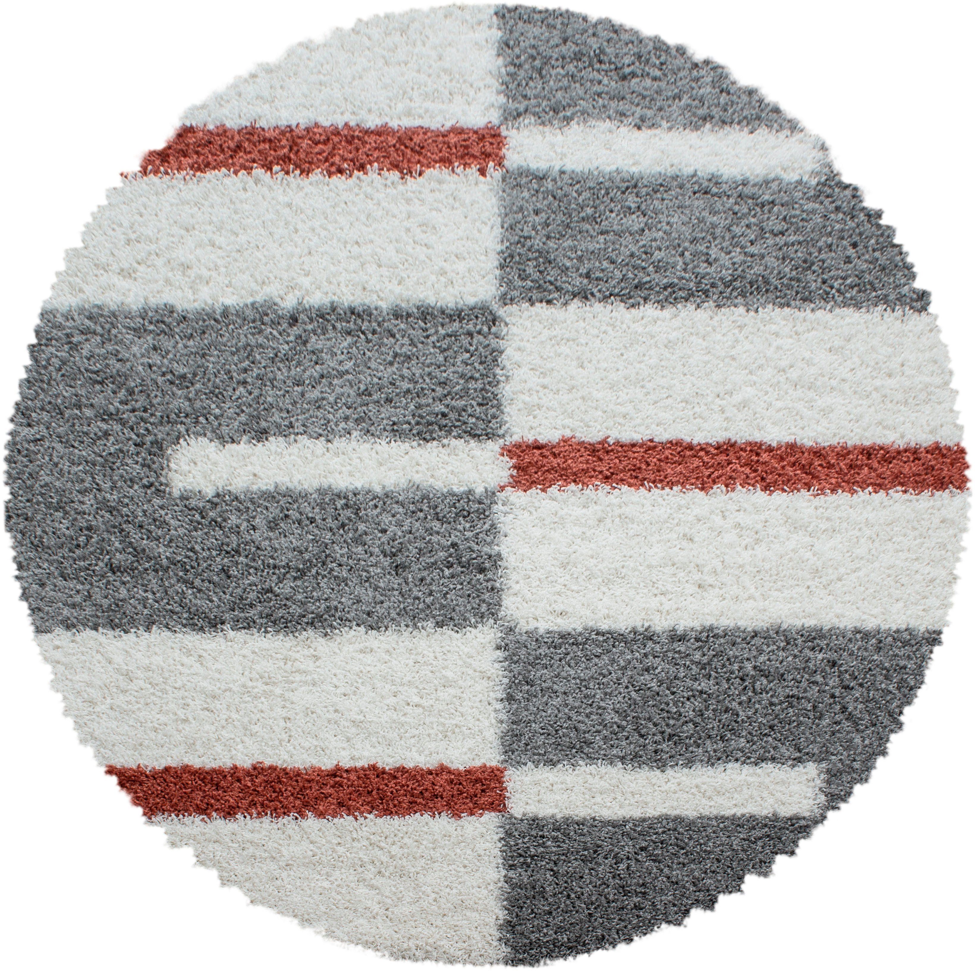 Ayyildiz Teppiche Hochflor-Teppich »Gala Shaggy 2505«, rund, 30 mm Höhe, Wo günstig online kaufen