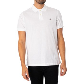 Gant  Poloshirt Reguläres Shield-Pique-Poloshirt günstig online kaufen