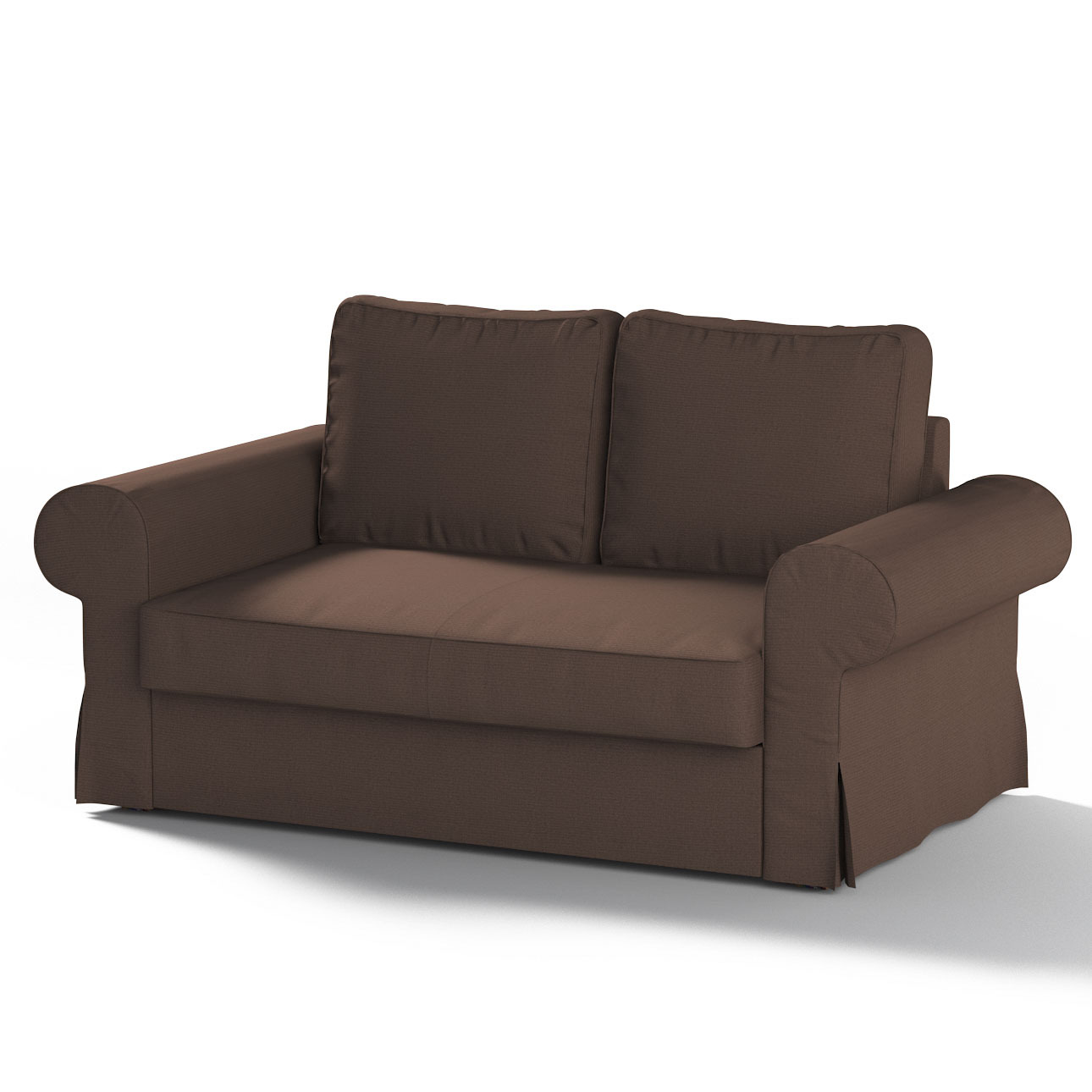 Bezug für Backabro 2-Sitzer Sofa ausklappbar, braun, Bezug für Backabro 2-S günstig online kaufen