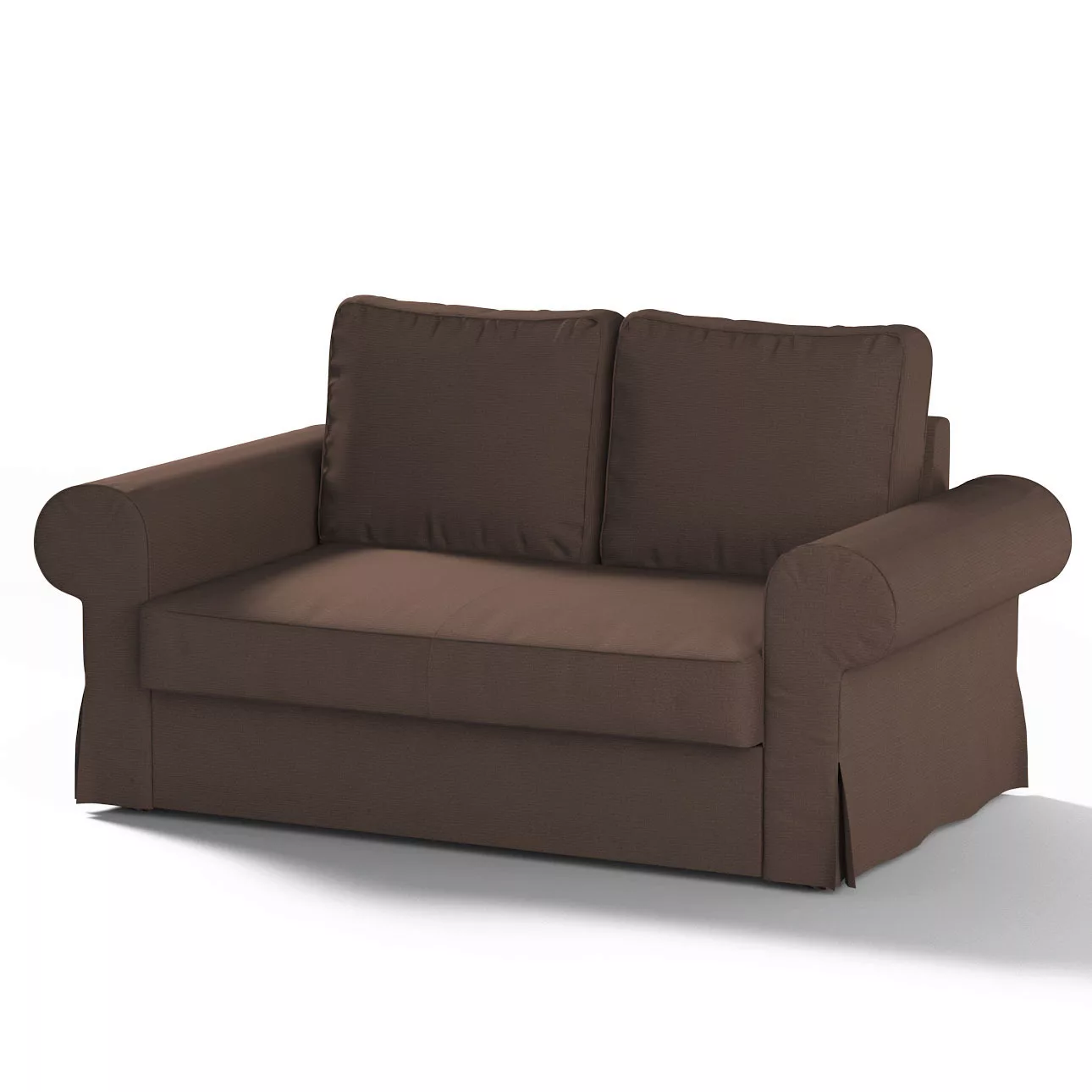 Bezug für Backabro 2-Sitzer Sofa ausklappbar, braun, Bezug für Backabro 2-S günstig online kaufen
