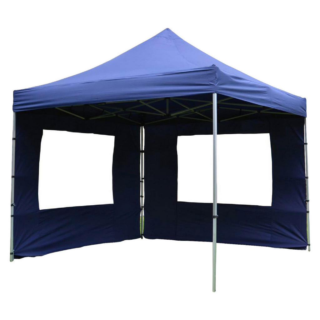 VCM Faltpavillon PROFI blau Polyester-Mischgewebe B/H/L: ca. 300x220x300 cm günstig online kaufen